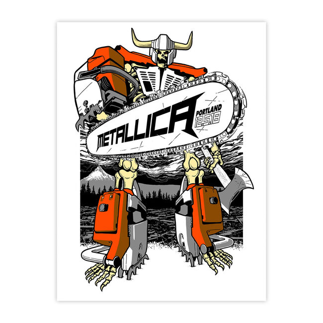 Portland Screen Printed Concert Poster, , hi-res