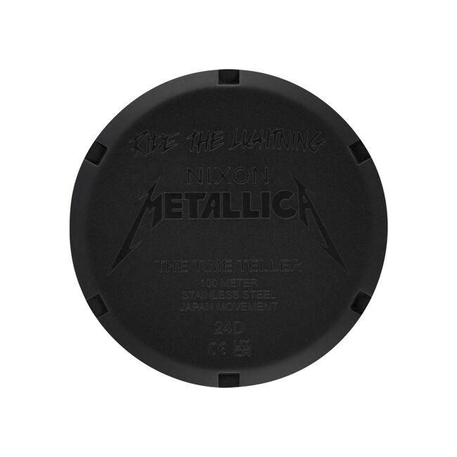 Nixon x Metallica Ride The Lightning Time Teller Watch (GREEN), 