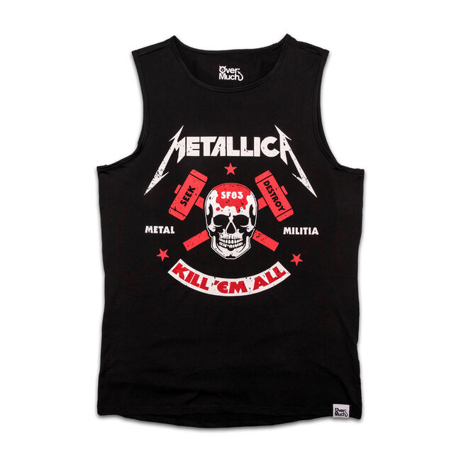 OverMuch x Metallica Metal Militia Skull Hammer Tank, , hi-res