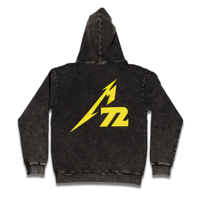 Women's M72 Acid Wash Hoodie - Large, , hi-res