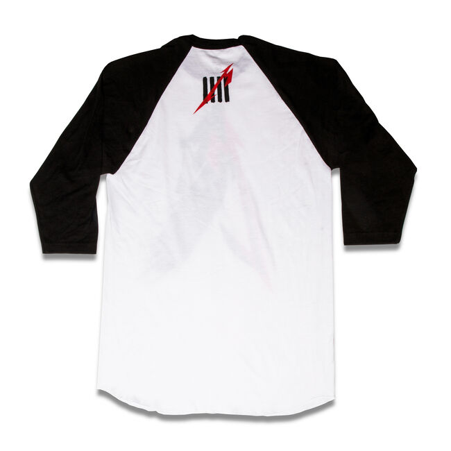 Fifth Member™ For Whom The Bell Tolls Raglan (WHT/BLK) - Small, , hi-res