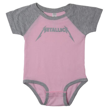 Logo Onesie (Pink/Grey), , hi-res