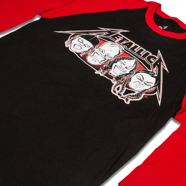 Four Faces Baseball Raglan, , hi-res