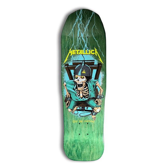 Lovenskate x Metallica Ride the Lightning Skate Deck, 