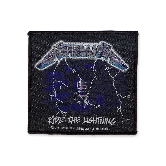 Ride The Lightning Woven Patch, , hi-res