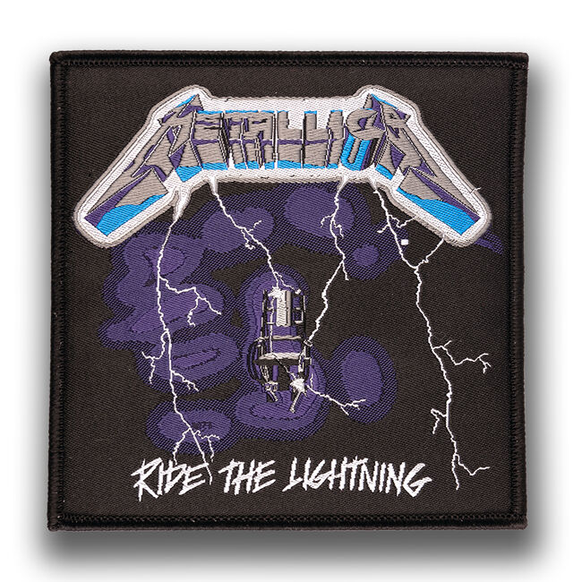 Ride The Lightning Woven Patch, , hi-res
