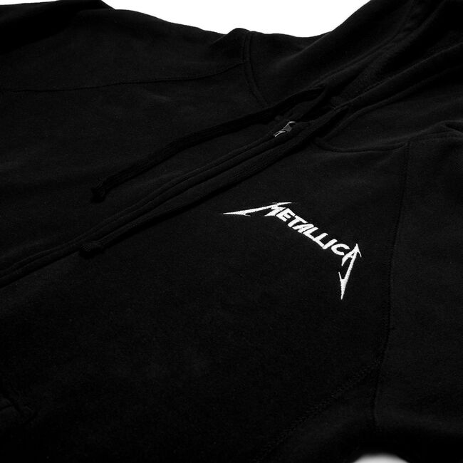 Women's Embroidered Logo Full-Zip Hoodie, , hi-res