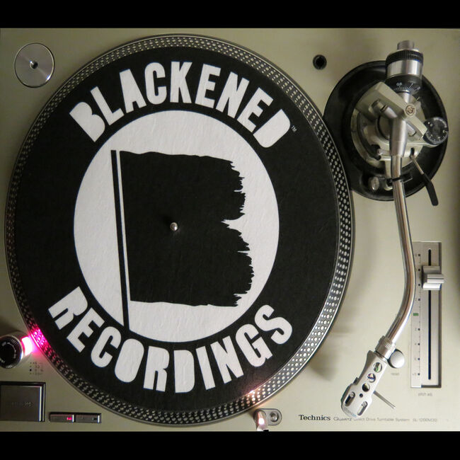 Blackened Recordings Turntable Slipmat, , hi-res