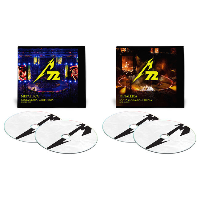 Live Metallica: Santa Clara, CA - M72 Tour Two Day Show CD Bundle, , hi-res