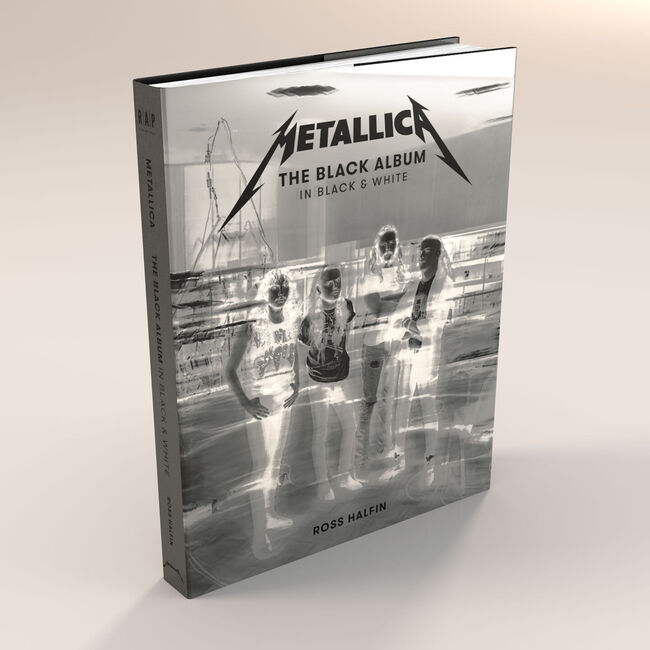 Metallica: The Black Album in Black & White Book by Ross Halfin, , hi-res