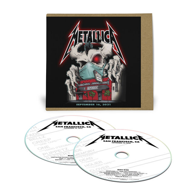 Live Metallica: San Francisco, CA at The Independent - September 16, 2021 (2CD), , hi-res