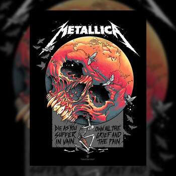 Atlas, Rise! Luke Preece Screen Printed Poster, , hi-res