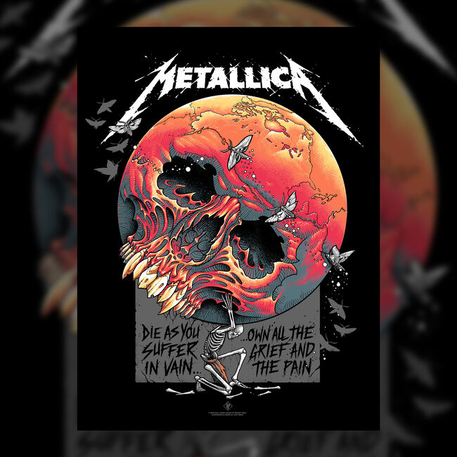 Atlas, Rise! Luke Preece Screen Printed Poster, , hi-res