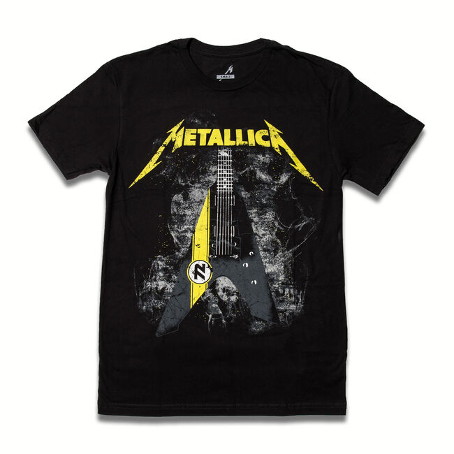 James Hetfield 72 Vulture Guitar T-Shirt - 4XL, , hi-res