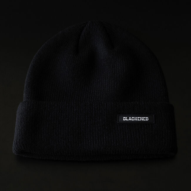 Blackened Whiskey Cuffed Beanie, , hi-res