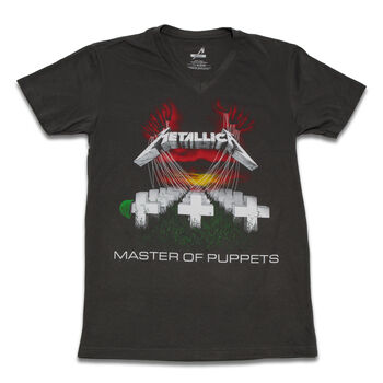Women's Master Of Puppets V-Neck T-Shirt, , hi-res