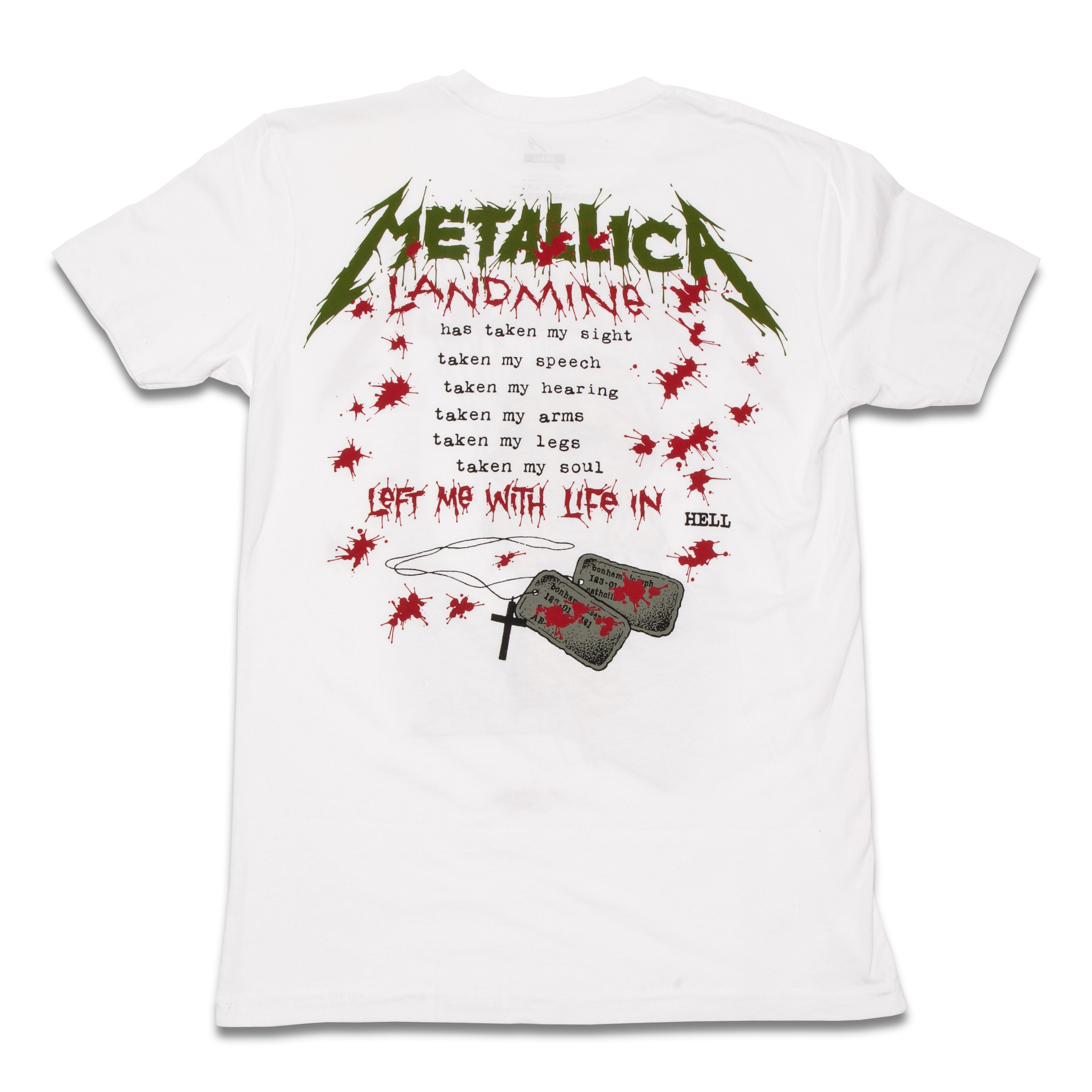 insect te ontvangen Van storm One Classic White T-Shirt | Metallica.com