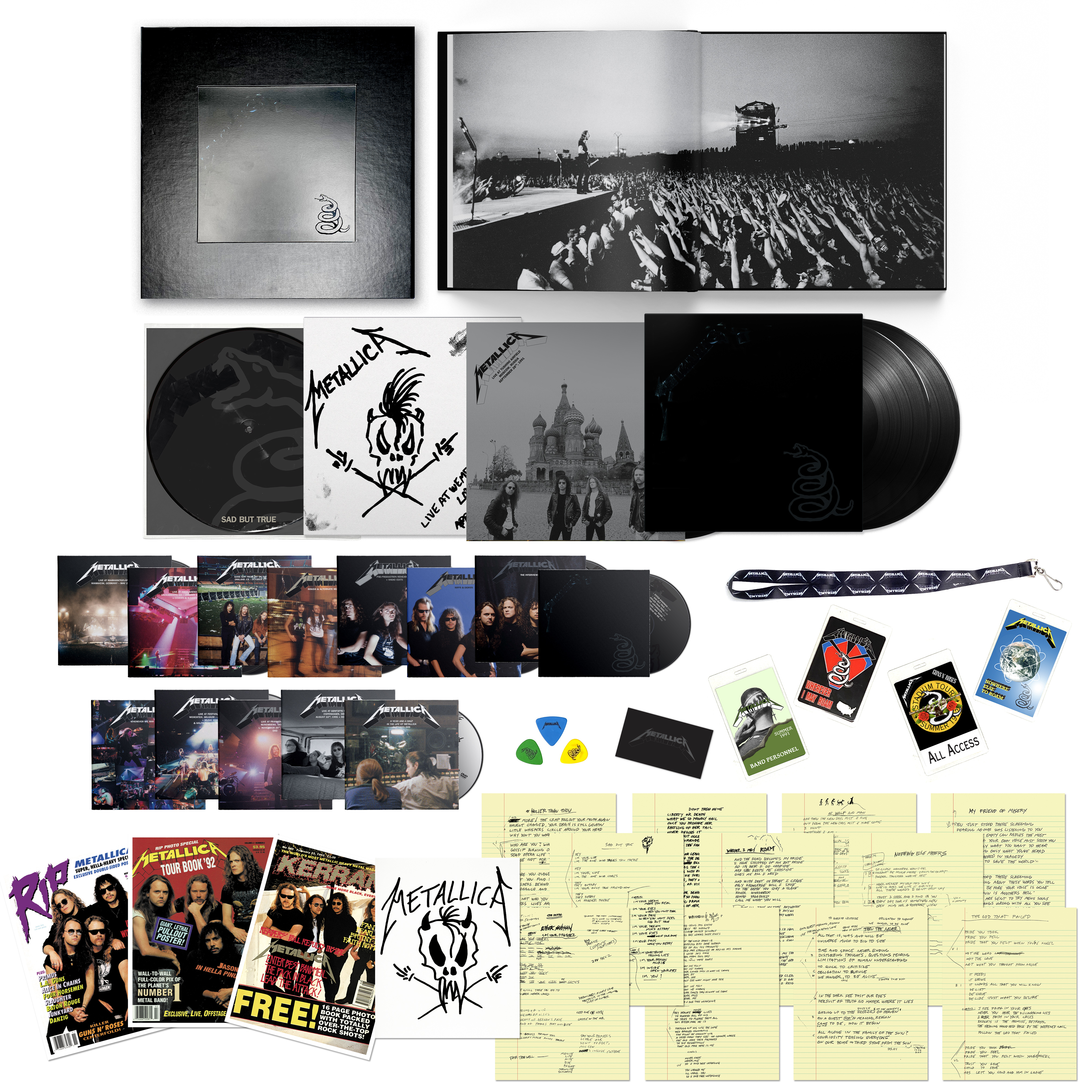vest gravid Luminans Metallica (The Black Album) Remastered - Deluxe Box Set | Metallica.com