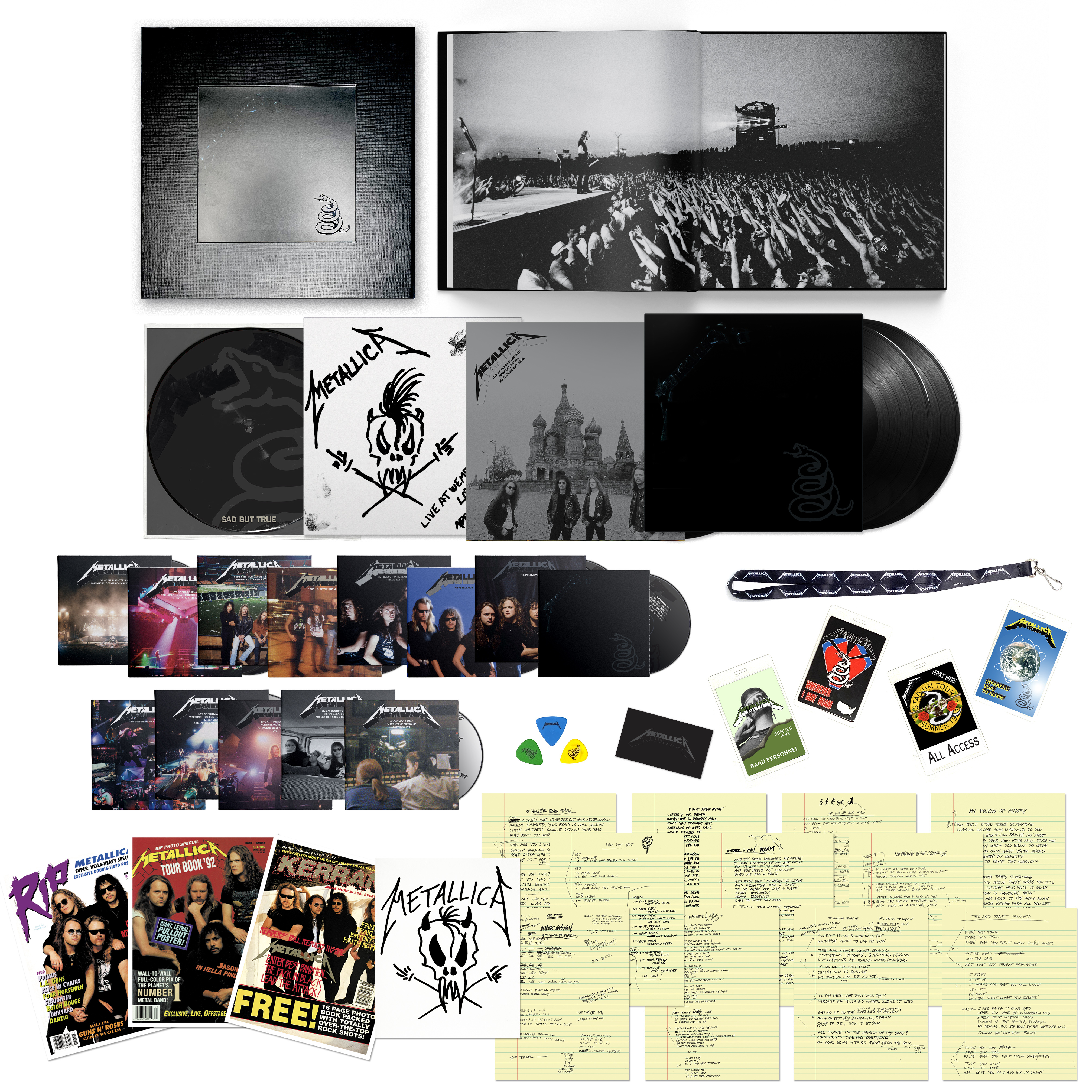 Metallica (The Black Album) Remastered - Deluxe Box Set ...