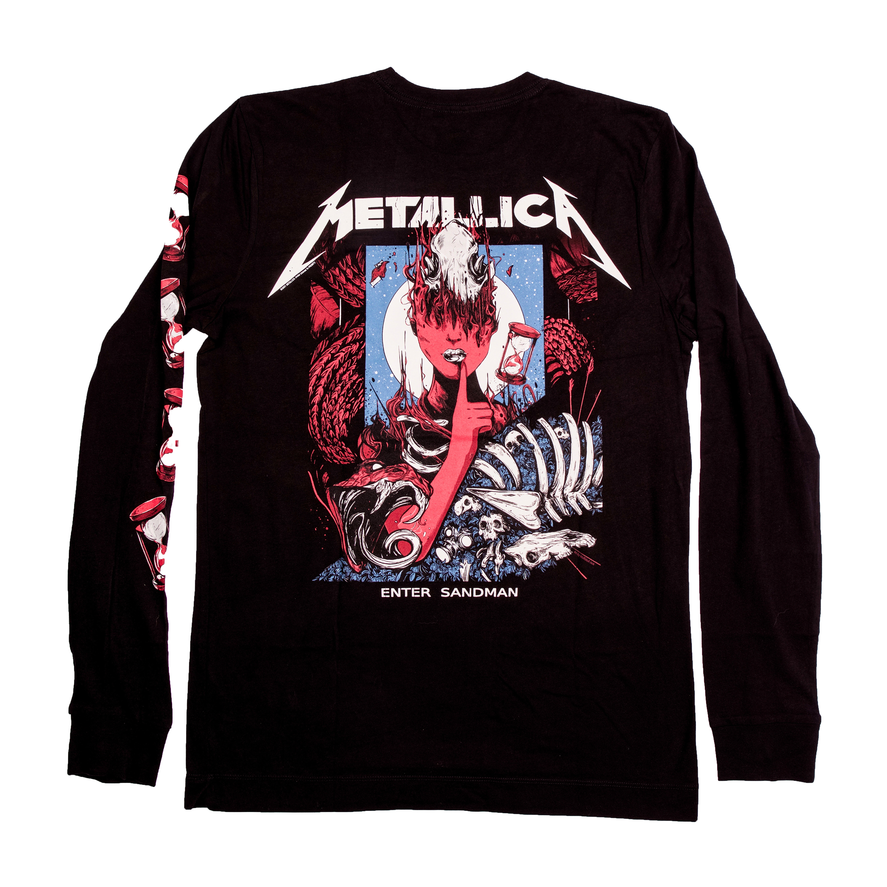 venijn Kangoeroe Weigeren WolfSkullJack Enter Sandman Long-Sleeve T-Shirt | Metallica.com
