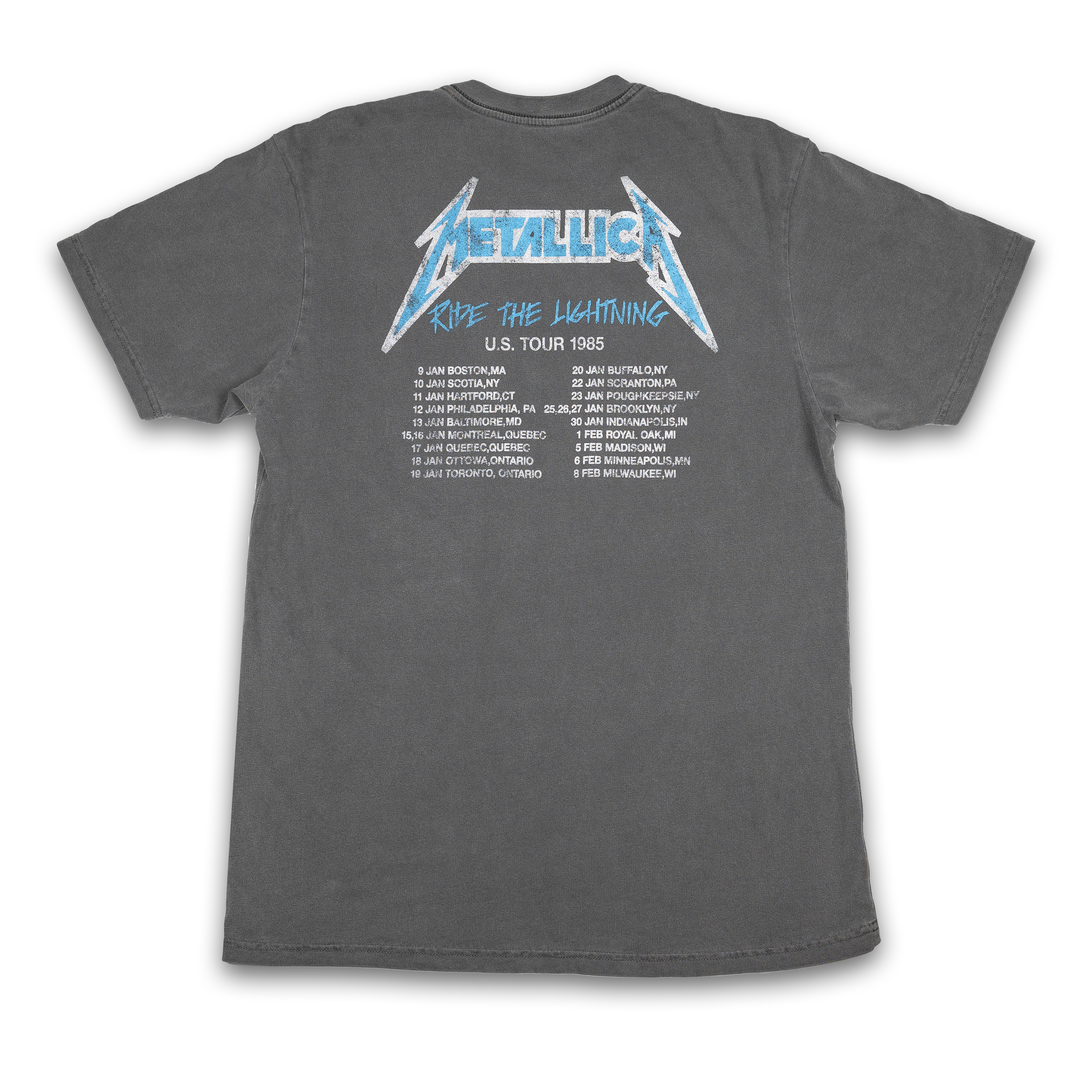Metallica tour t shirt new arrivals