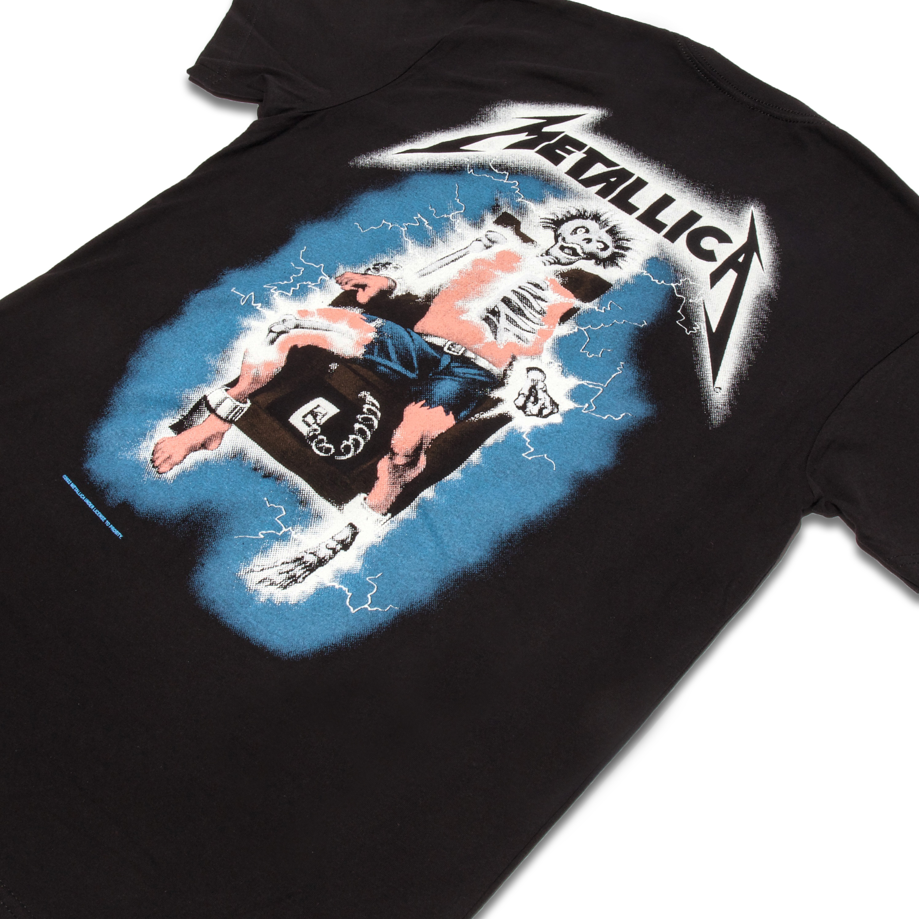 Unisex Ride The Lightning V Neck T Shirt Metallica