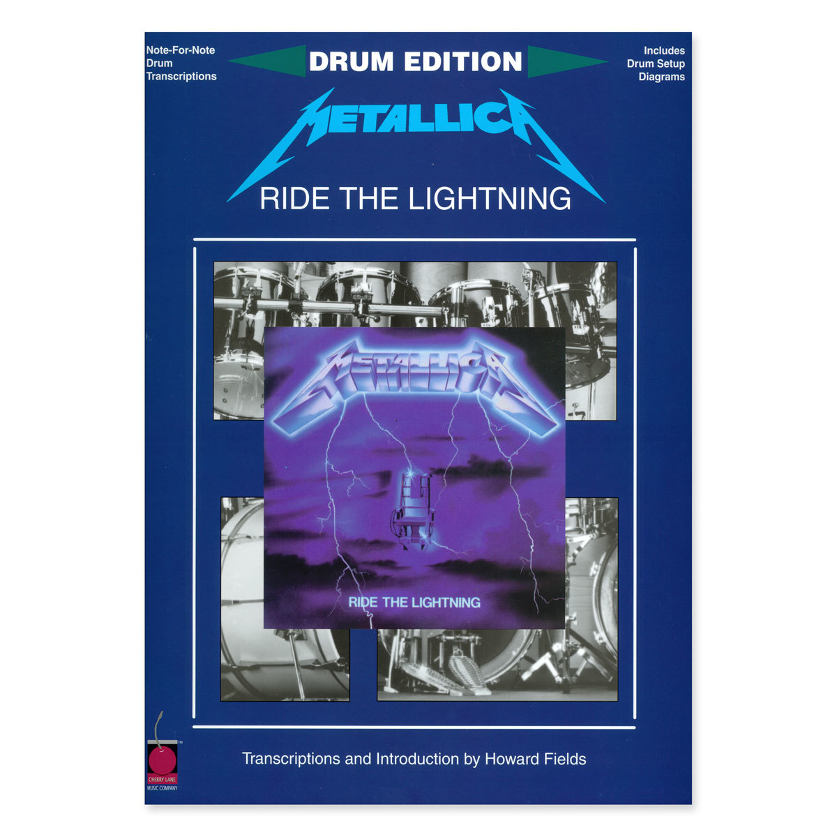 Ride The Lightning Drum Transcription Book