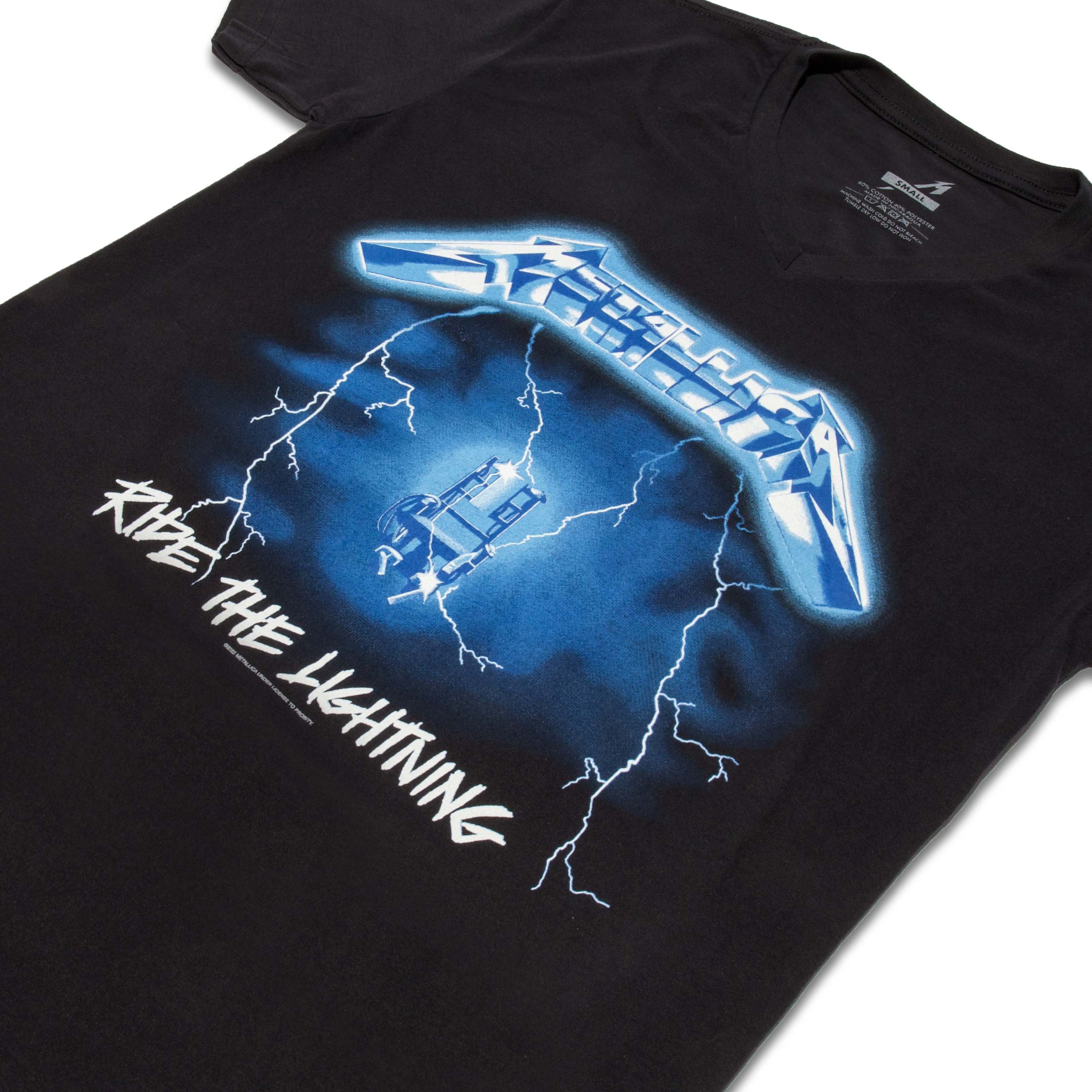 Metallica shirts bleached sales