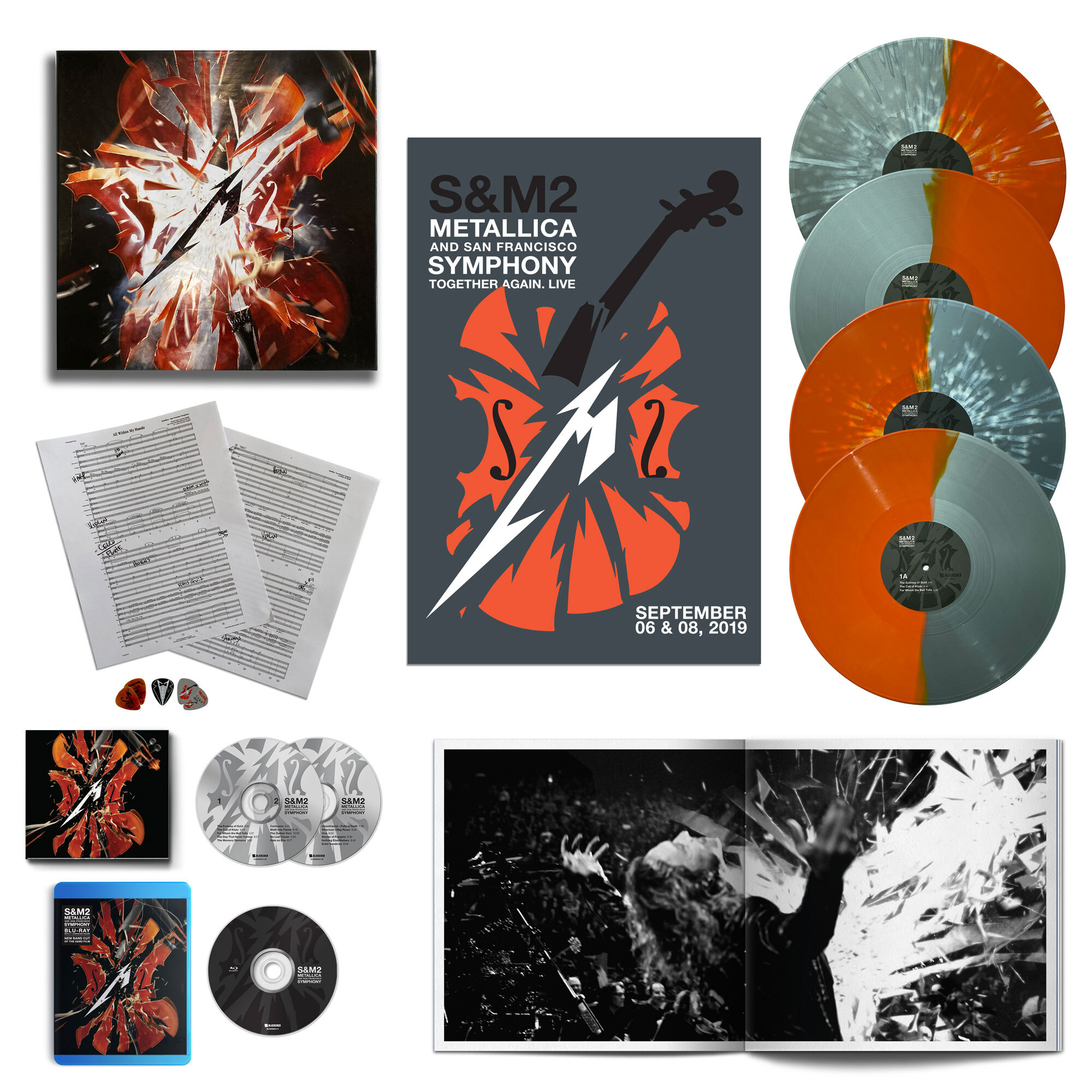 lever Over hoved og skulder nedsænket S&M2 Deluxe Box Set | Metallica.com