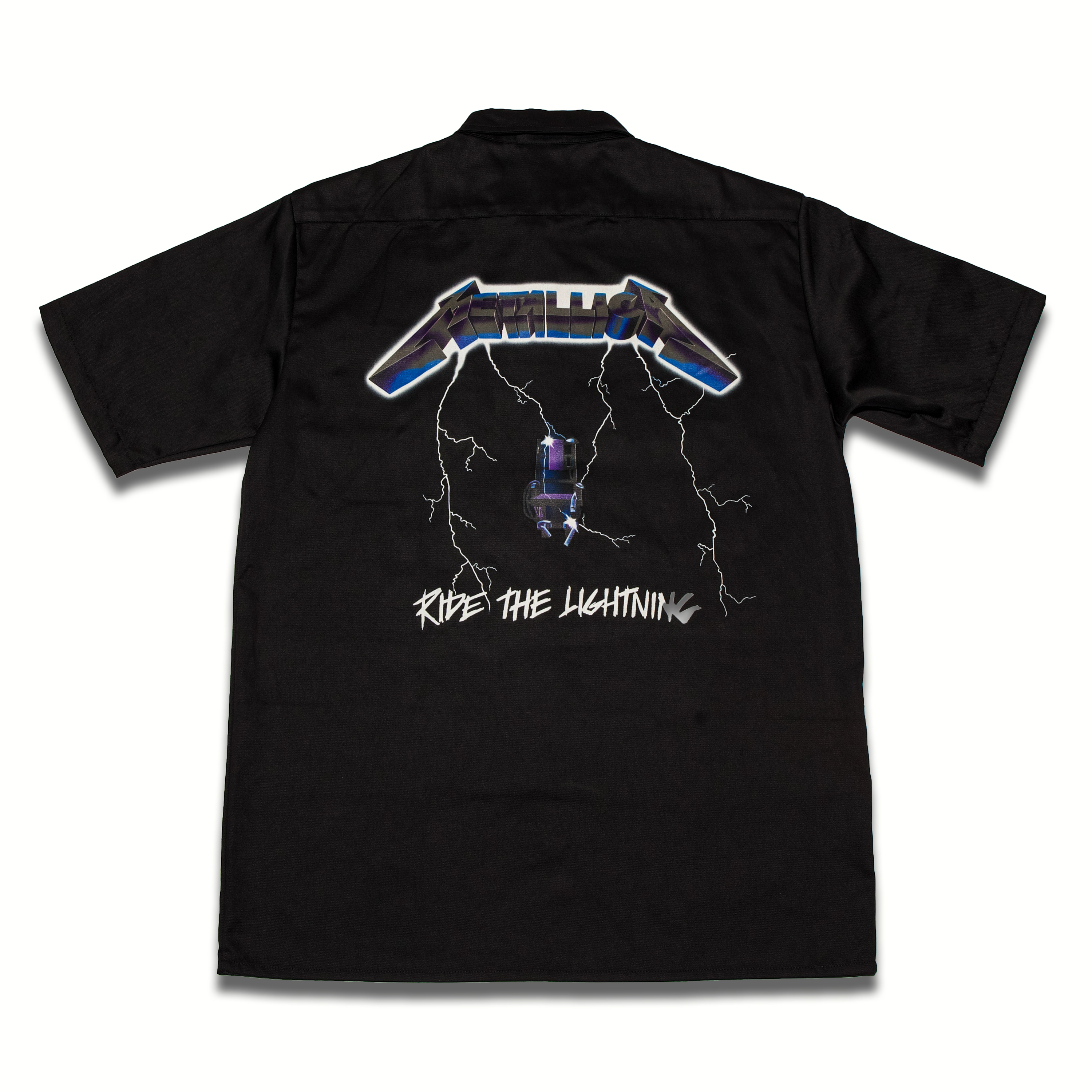 Ride The Lightning Work Shirt Metallica