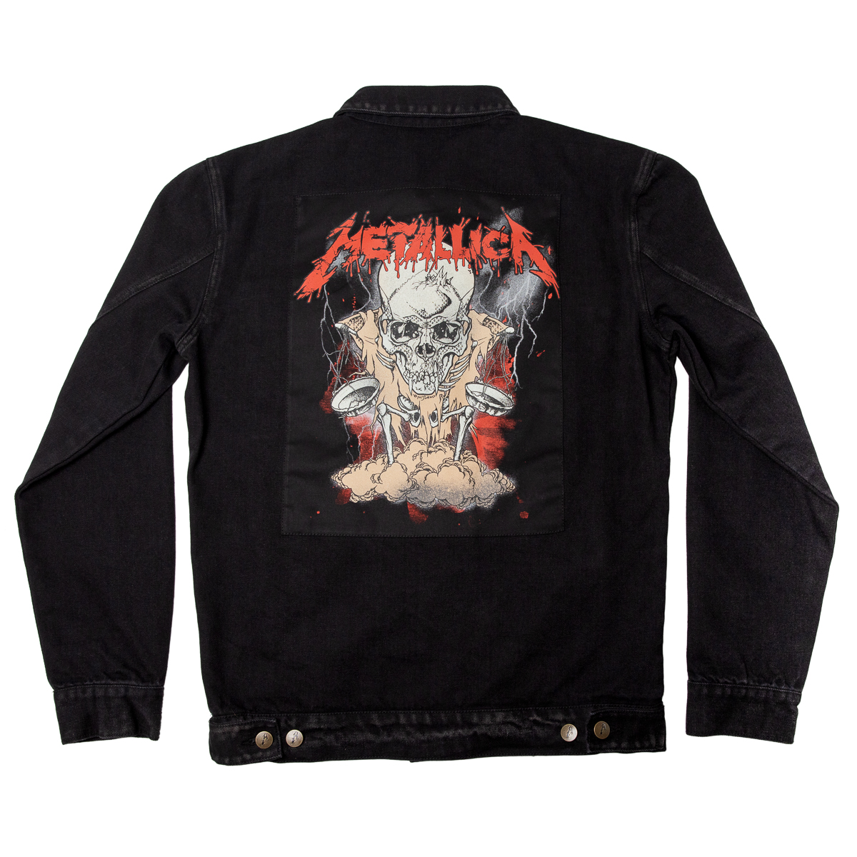 metallica jean jacket
