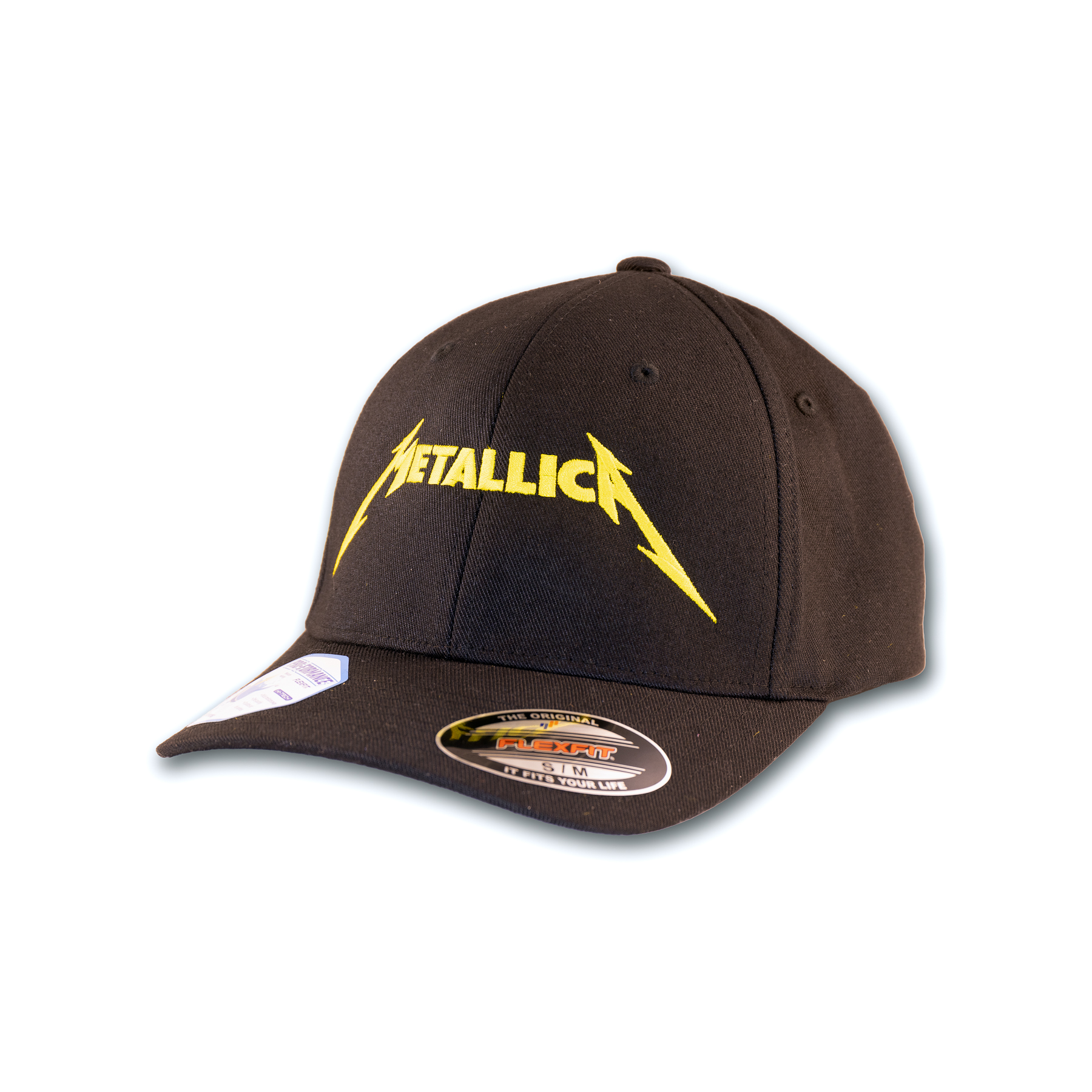 Flex Hat Fit Logo Yellow