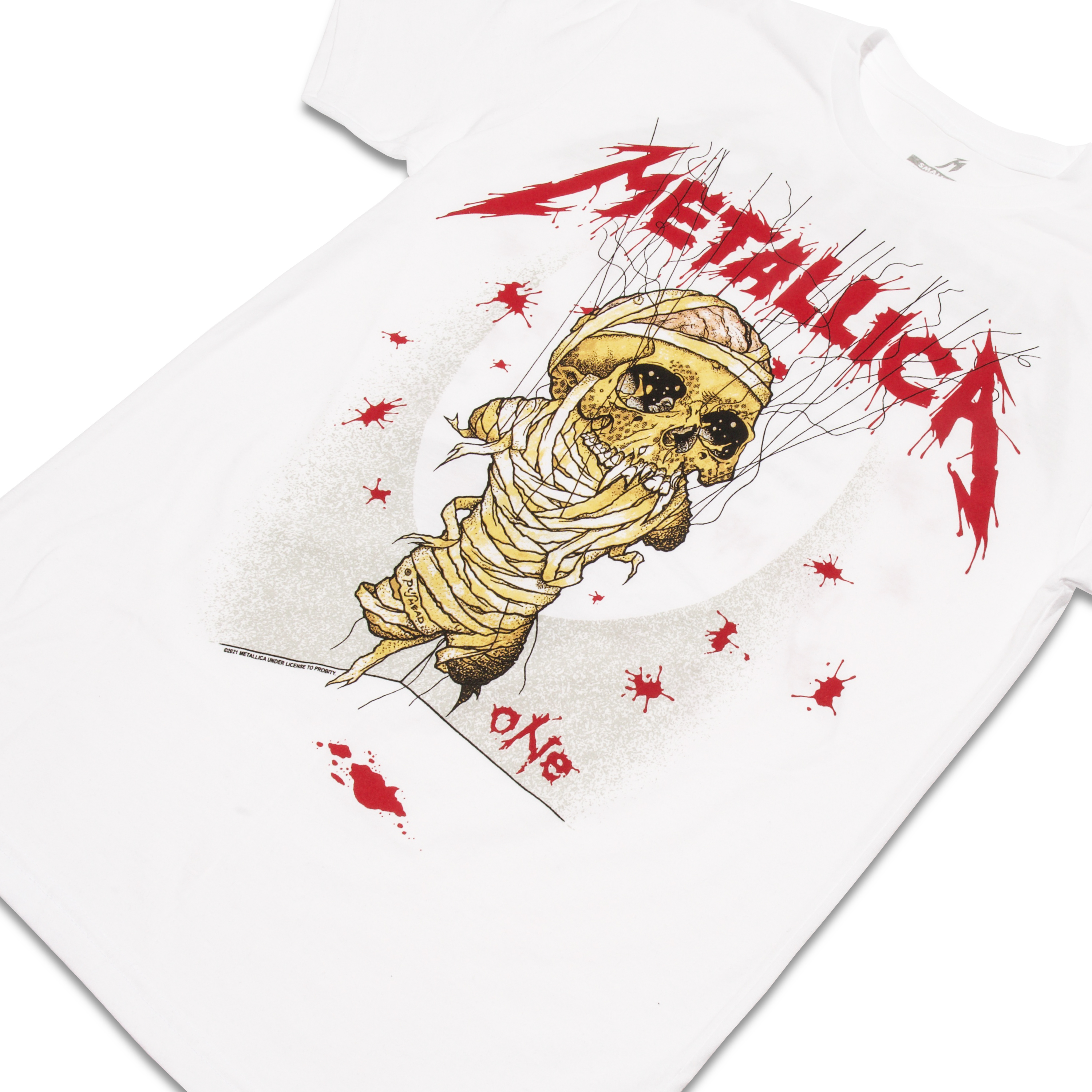 Ubetydelig Walter Cunningham tønde One Classic White T-Shirt | Metallica.com