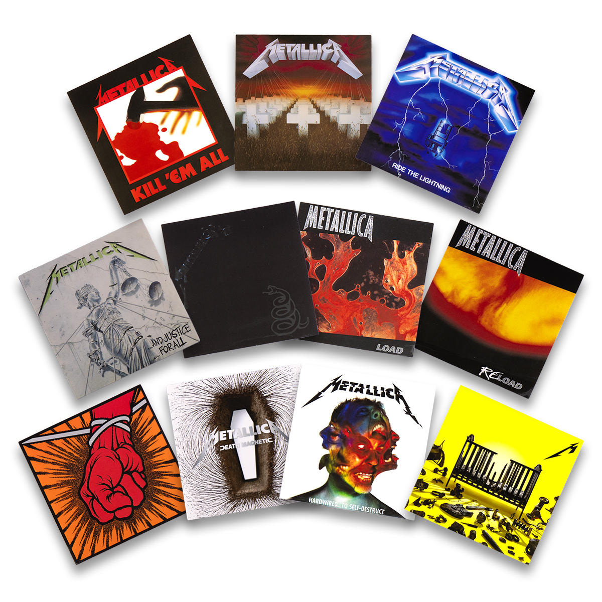 Album Cover Sticker Set