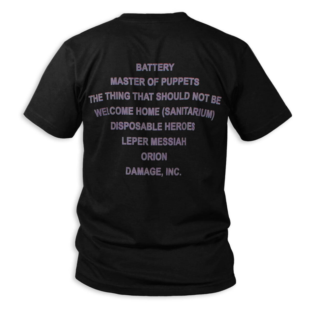 metallica shirt price