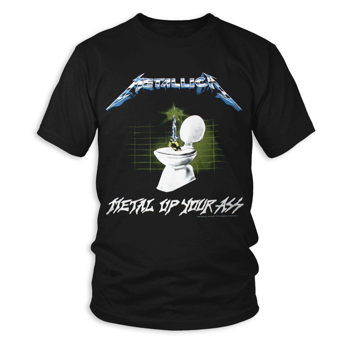 metallica baseball shirt