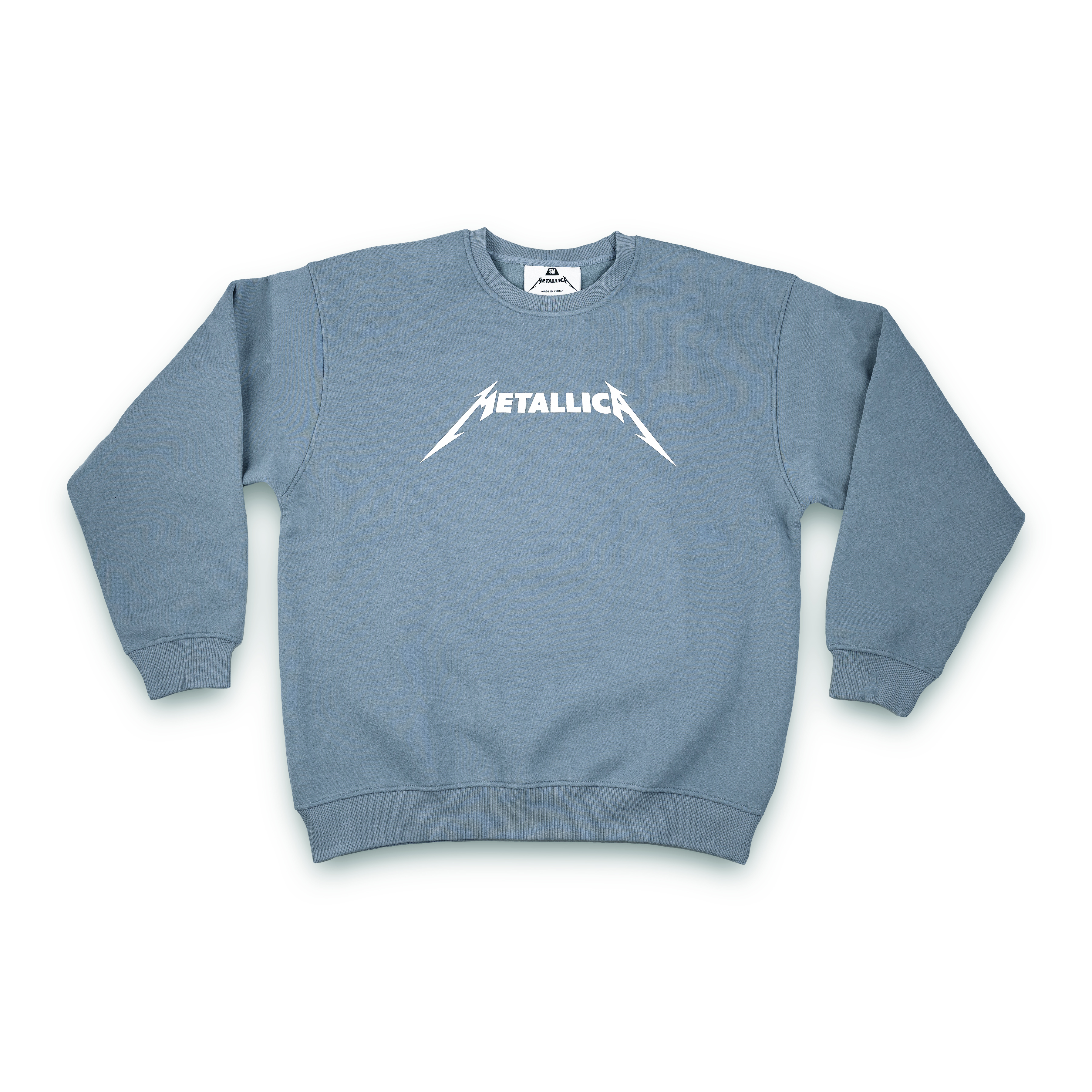 Women s Logo Oversized Crewneck Sweatshirt Metallica