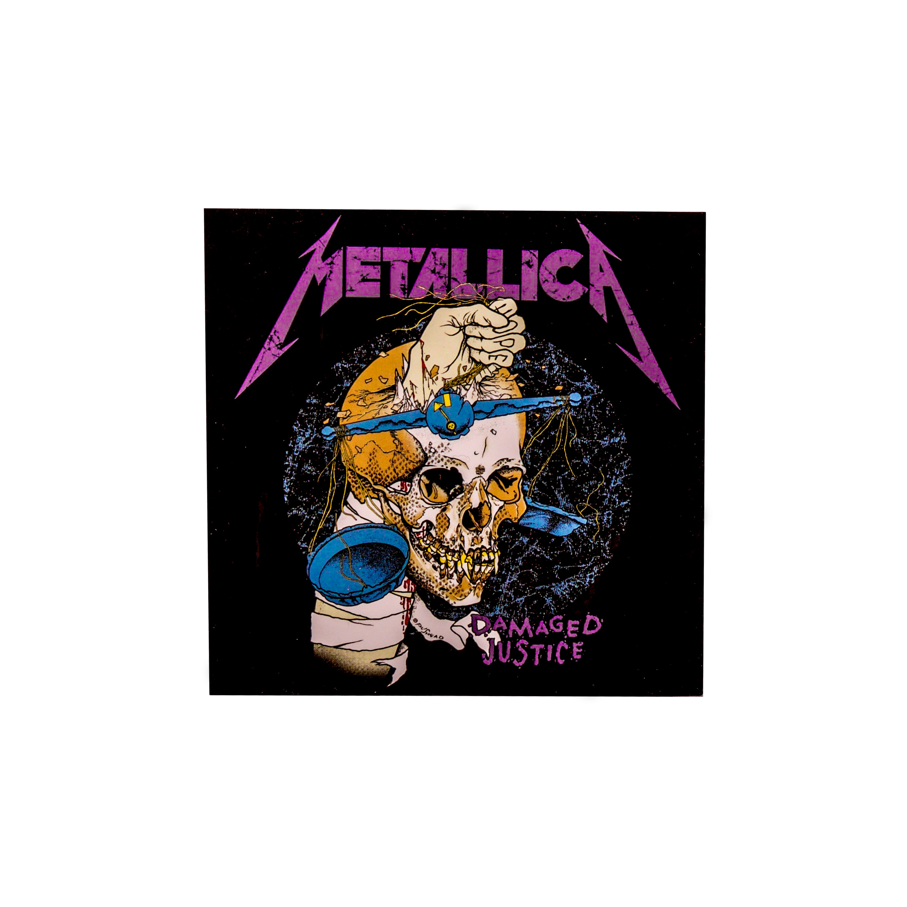 Metallica M Decal / Sticker 12