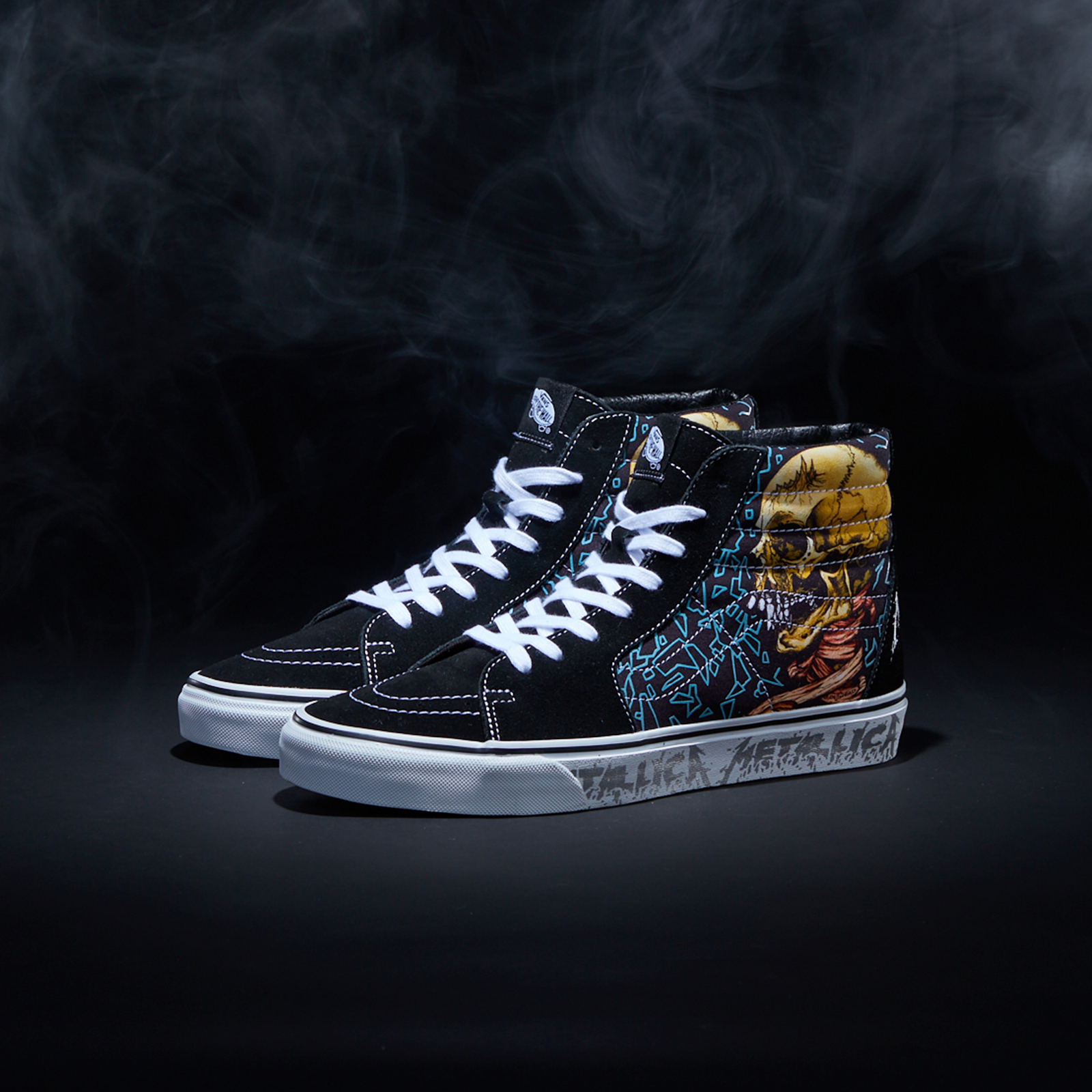 Vans x Metallica Sad But True SK8-Hi Shoes