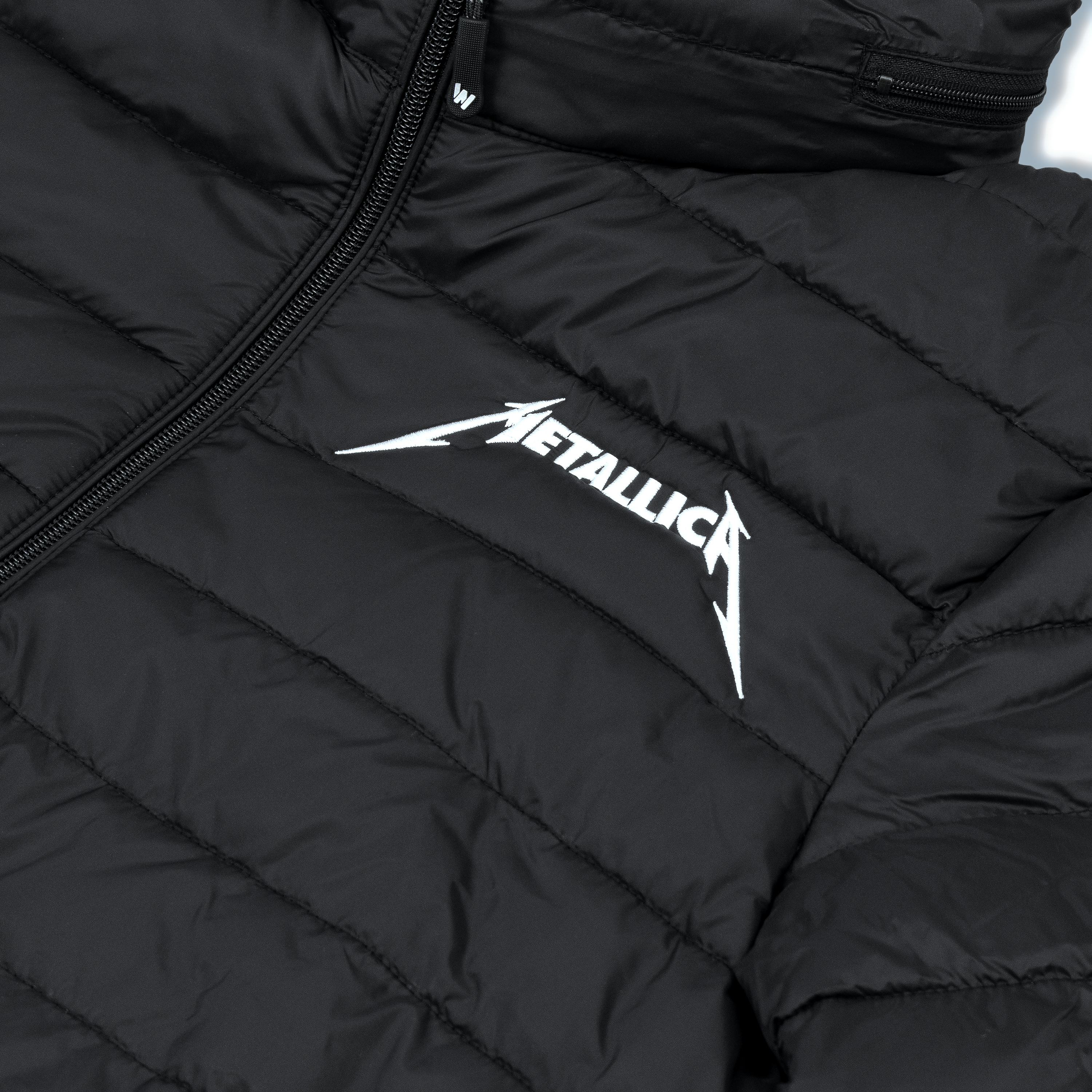 Logo Pillow Pac Puffer Jacket