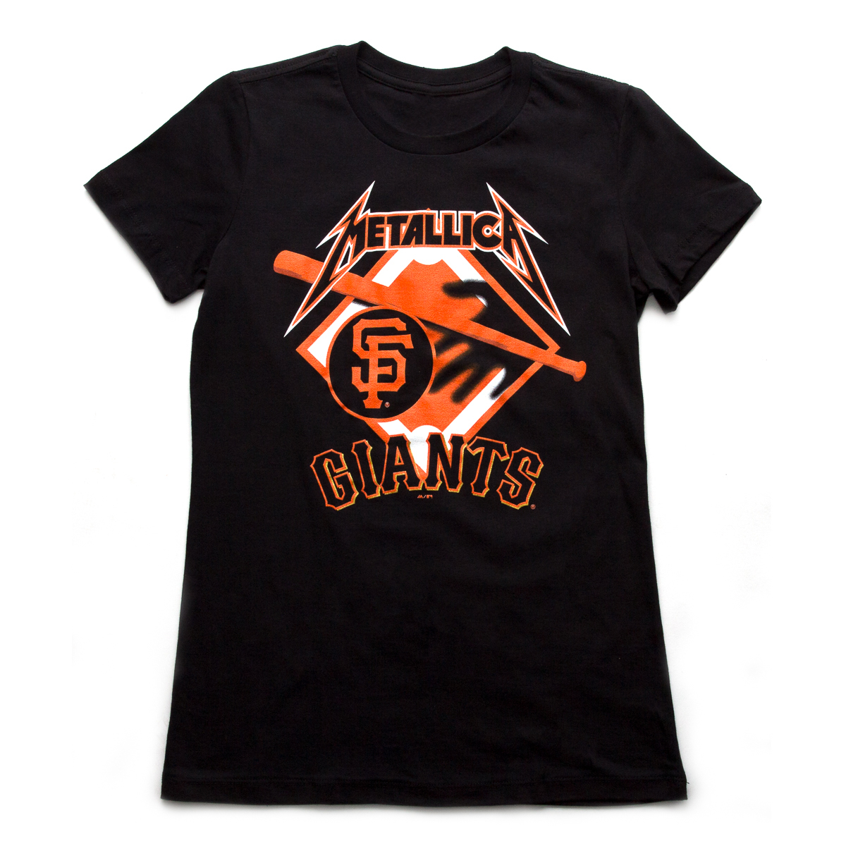 san francisco giants metallica t shirt