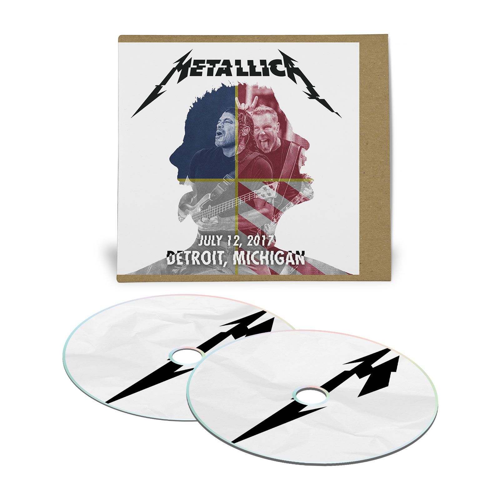 Live Metallica Detroit, MI July 12, 2017 (2CD)